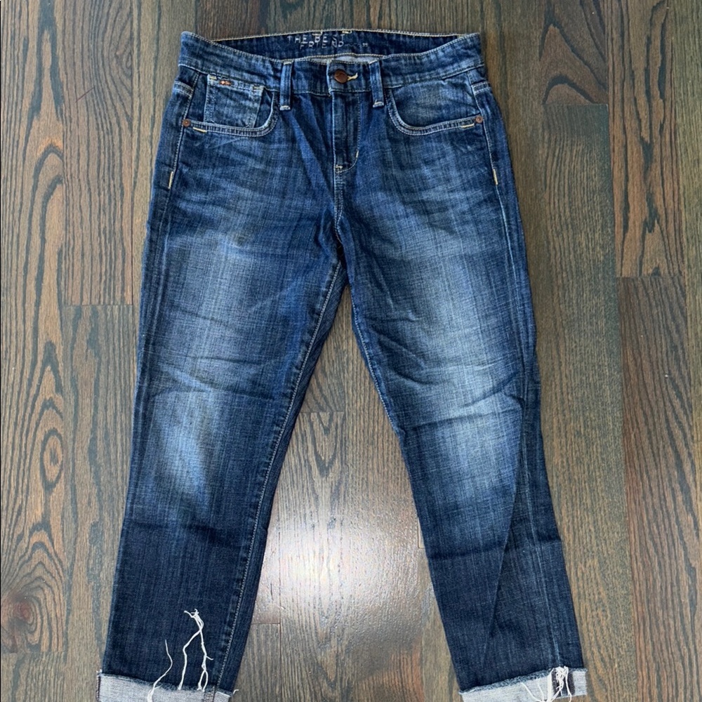 Joe’s Distressed Blue Jeans